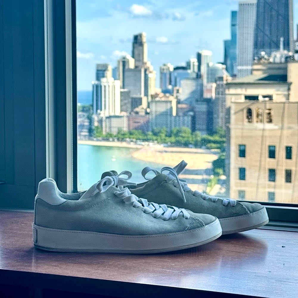 Rag & bone men’s suede leather tan sneakers
